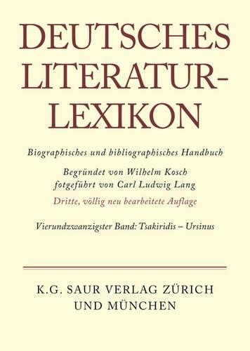 Deutsches literatur lexikon - deutsches, literatur-lexikon