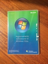 Microsoft Aggiornamento all'edizione di WINDOWS VISTA Anytime upgrade ITA Pc