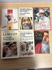 Bhagwan Shree Rajneesh - Meditazione - Zen - Osho - Tao Lotto Di 6 Libri