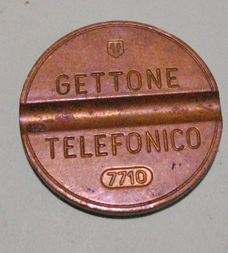 Gettone telefonico sip anno - gettone,