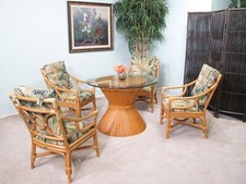Rattan Dining Set 5 Pieces