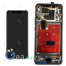 DISPLAY LCD OLED HUAWEI MATE 20 PRO LYA-L09 LYA-L29 RICAMBIO SCHERMO FRAME NERO