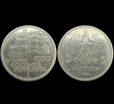 Moneta Argento Polonia 5