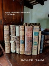 Lotto libri antichi francesi