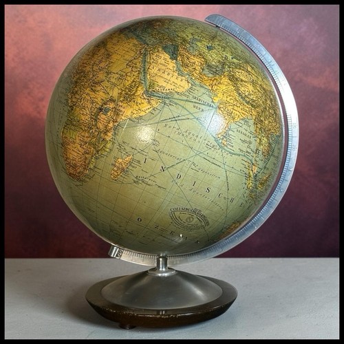 Mappamondo vintage tedesco