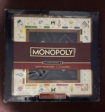 NUOVO Monopoly Luxury Edition Grande Deluxe Gioco da Tavolo in Legno