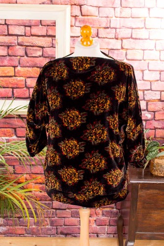 Top elegante velluto - elegante, in