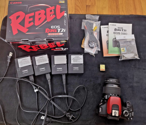Canon eos rebel t2i fotocamera - eos,