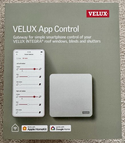 Velux app control gateway - app,