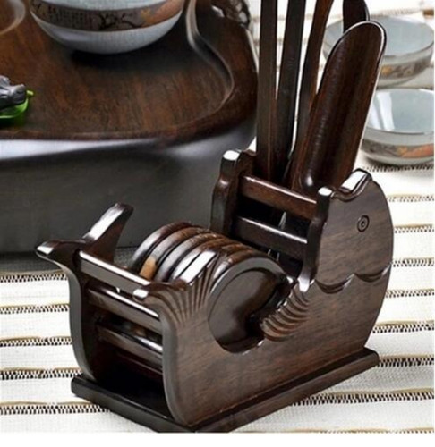 Set cinese ebano doppio - set,