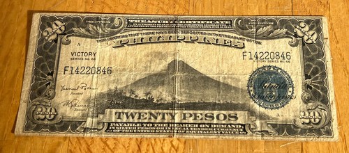 Banconota filippine 20 - us,