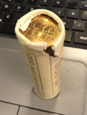 Rotolino da 50 pezzi moneta 200 lire 1992 GENOVA '92  fio