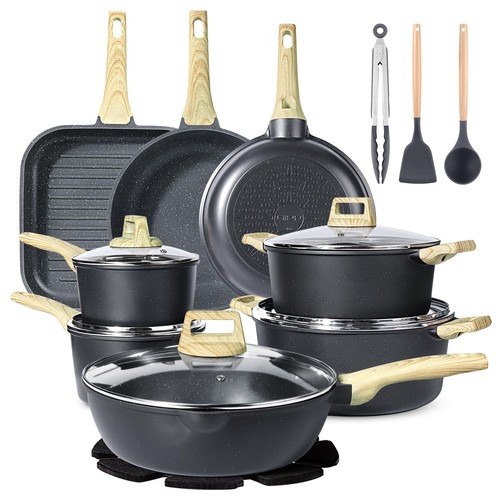 Pezzi set padelle e - 21,
