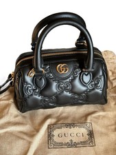Borsa mini bauletto Gucci Matelassè