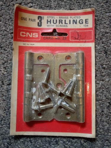 Cerniere butt ottone - 2x, 3"