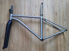 Set telaio in titanio 29" MTB/Gravel (18") · telaio in titanio + forcella Boost Carbon