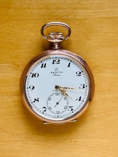 2T473 Zenith Prima orologio da tasca in argento, 17 gioielli