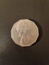 AUSTRALIA ELIZABETH 50  CENT. 1975