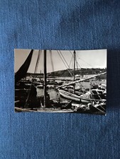 CARTOLINA ORTONA - MOTOPESCHERECCI IN PORTO - VIAGGIATA 1951