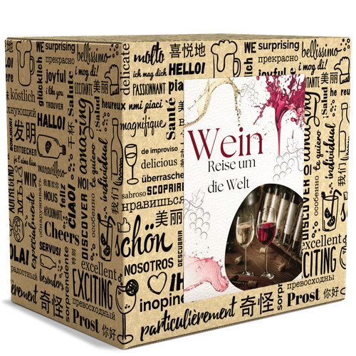 Scatola vino set vino