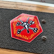 Adesivo per skateboard Powell Peralta Rat Nuts - anni '80