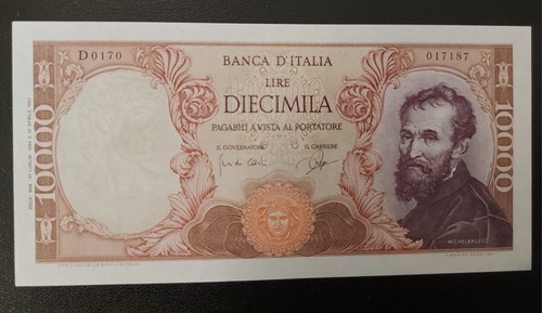 Banconota lire 10000 - banconota,
