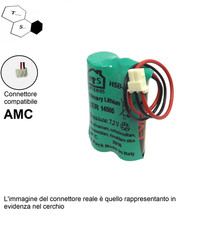 BATTERIA 2ER14505 7,2V  2,6Ah