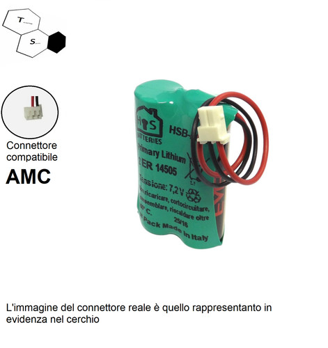 Batteria 2er14505 2 6ah - batteria,