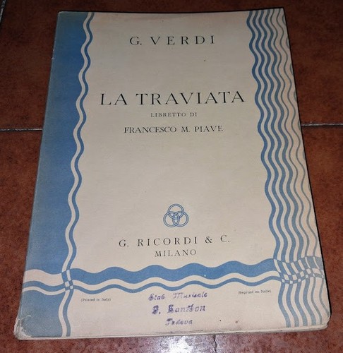 Giuseppe verdi traviata - giuseppe, la