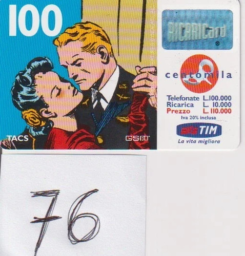 Scheda telefonica 110000 lire - 110000,