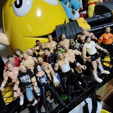Set action figure WWE Pro Wrestling 20 pezzi mobili da collezione 15 cm