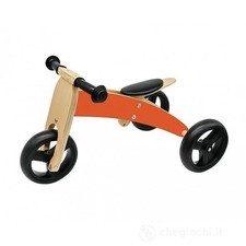 TRICICLO IN LEGNO 2 IN 1