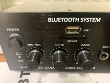 KARMA Amplificatore stereo PA 2380BT 2x50W USB/MP3/Bluetooth 