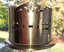 Antico portabottiglie Art Nouveau ottone GBN Bing art nouveau portabottiglie