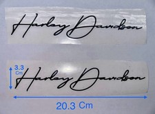 Adesivi serbatoio Harley Davidson Decal Moto Tank Custom Chopper Sportster Write