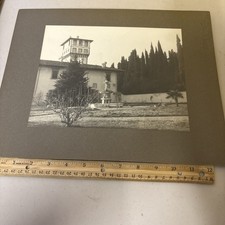 Foto Vintage Villa Reale di Petraia Giardino e Fontana Architettura Italiana Firenze