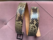 Cintura in Vero Pitone   cm