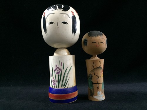 K0897 bambole kokeshi vintage - k0897,