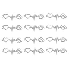  100 Pcs Charm Per Collane Cuore Ciondolo Sospensione Fascino Della Collana