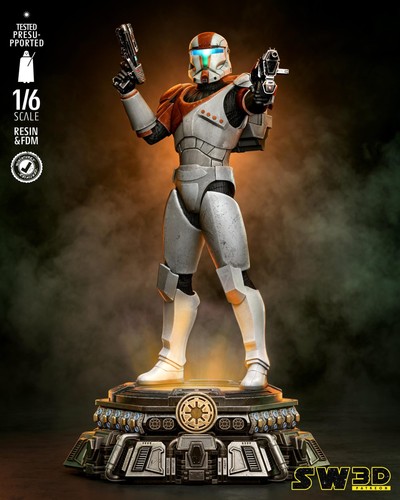 Statua comandante clone star - comandante, (star
