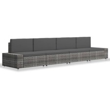Set Divani da Giardino 4 pz in