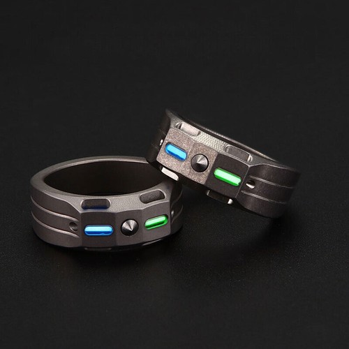 Anello luminoso tubo trizio