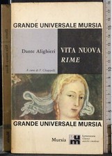VITA NUOVA. RIME. DANTE
