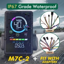 Regolatore Brushless 36V 48V 350W 500W MTB Scooter E-bike Display LCD Colorato