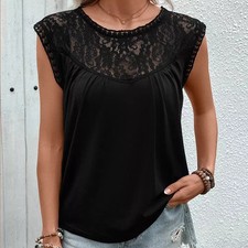 Top Elegante Girocollo In