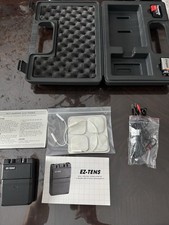EZ-TENS Kit Unità TENS Doppio Canale - Terapia Antidolorifica - Completo di Custodia