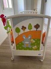 LETTINO BIMBI PALI CON MATERASSO 