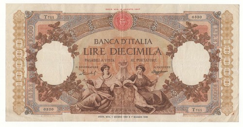 10000 lire repubbliche - lire,