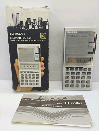 Sharp elsi mate 640 - sharp, el-640