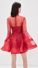 Luminosity Tiered Ruffle Mesh